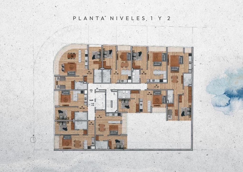 Venta Apartamento 2 Dormitorios en Pocitos Nuevo