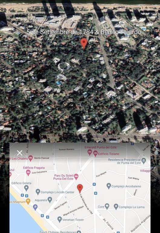 Terreno, Punta del Este, 18 de la mansa, 2 cuadras de la Ra
