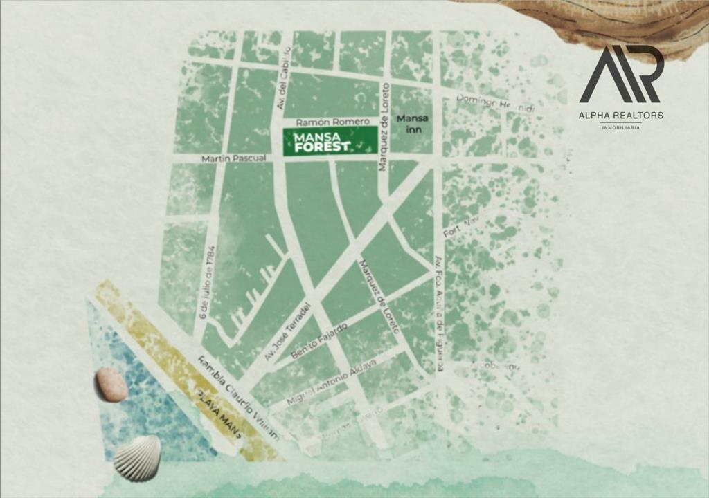 Apartamento en venta c/ cochera en Playa Mansa