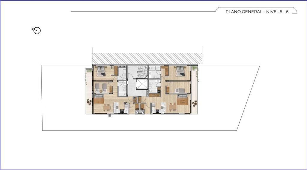 Apartamento de dos dormitorios en venta en Malvín - 602