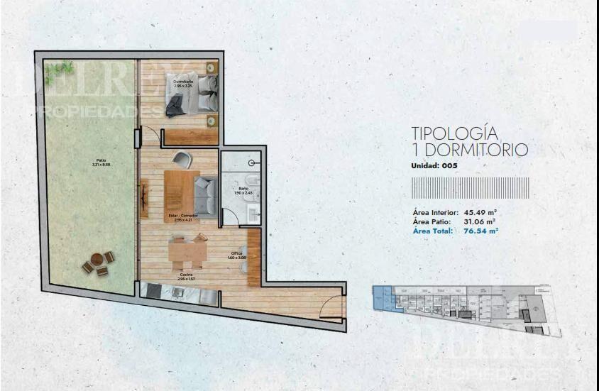 Venta Apartamento - Pocitos DELREY PROPIEDADES