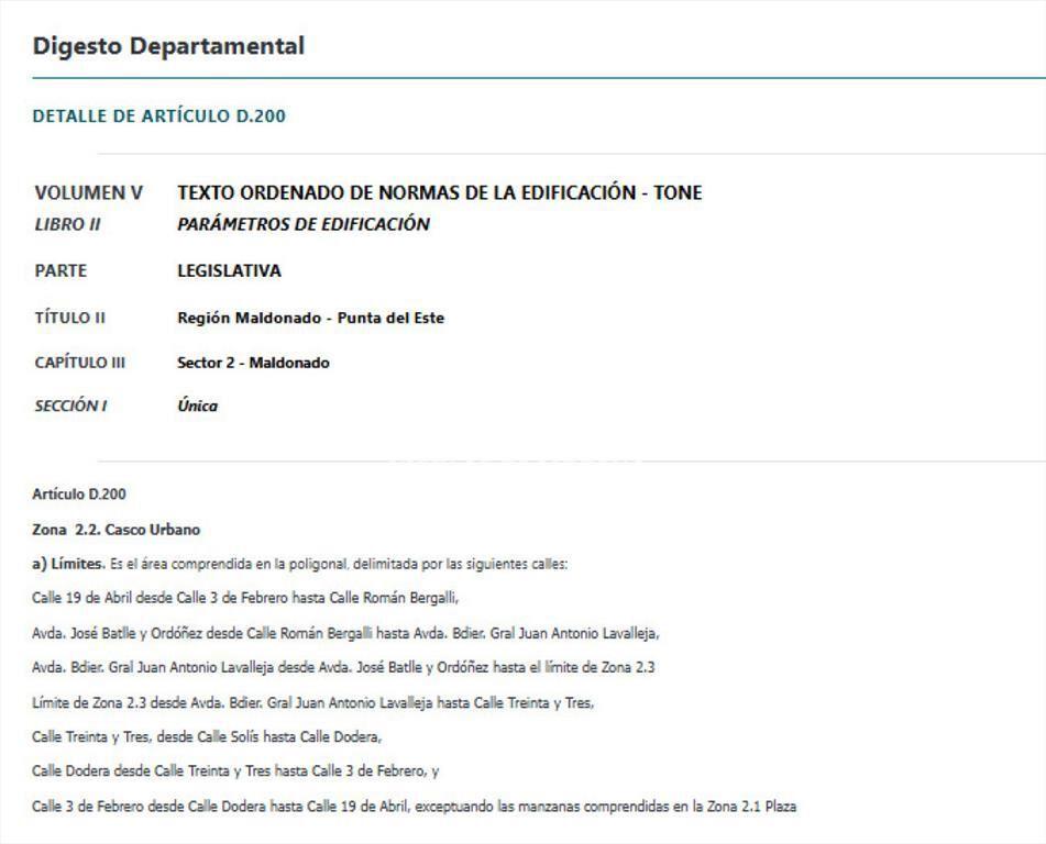 Terreno de 775 m2 en venta en el centro de Malodnado