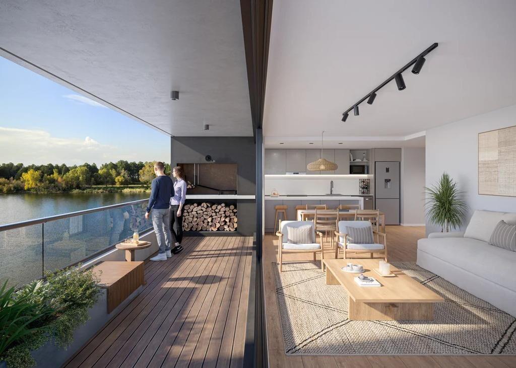 Venta de apartamento de 1 dormitorio en Torre Brisa en Grou