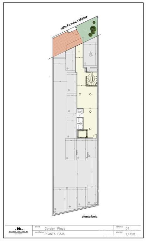 Apartamento monoambiente en alquiler en Pocitos Nuevo