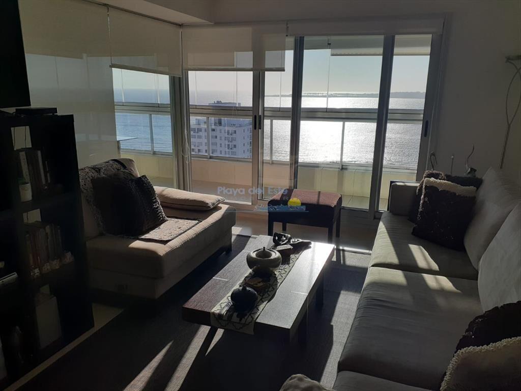 Pent house con vista directa a playa mansa