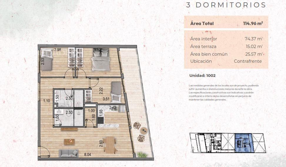Venta Apartamento - Pocitos Nuevo DELREY PROPIEDADES