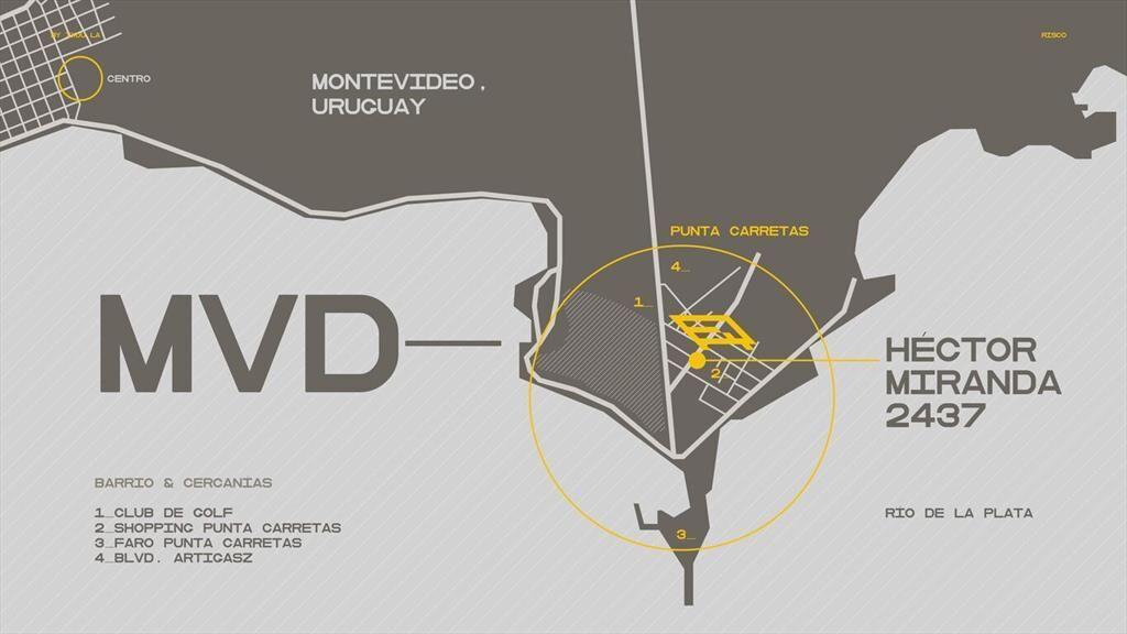Venta apartamento 1 dormitorio en punta carretas a estrenar