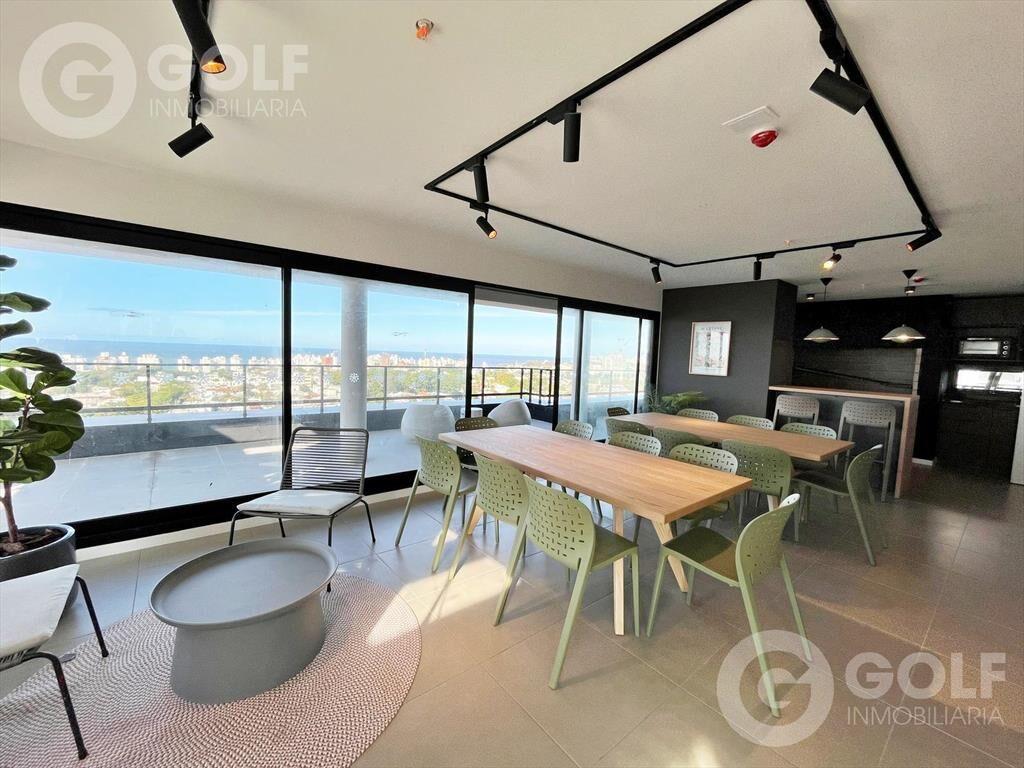 Venta de apartamento de 1 dormitorio con terraza en Malvin