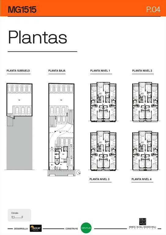 VENTA apto en CONSTRUCCION - 1 Dormitorio