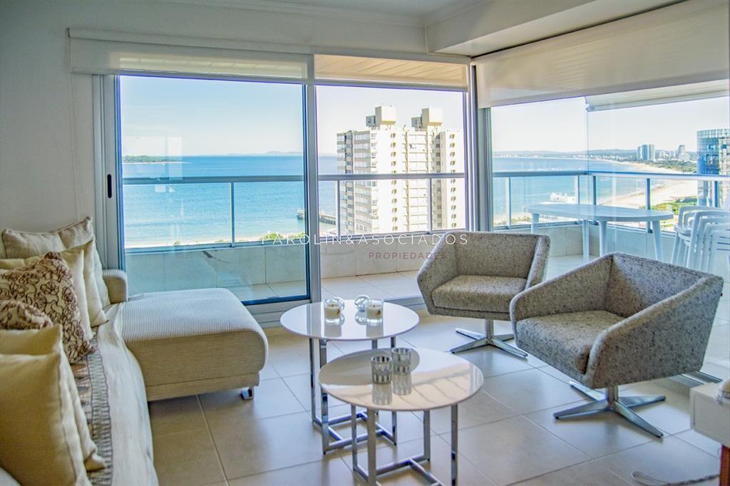 Hermoso apartamento en venta con agradable vista al mar en