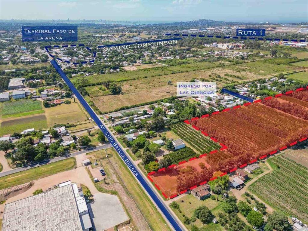 VENTA Terreno 55707 m2,LOGISTICA, PASO DE LA ARENA