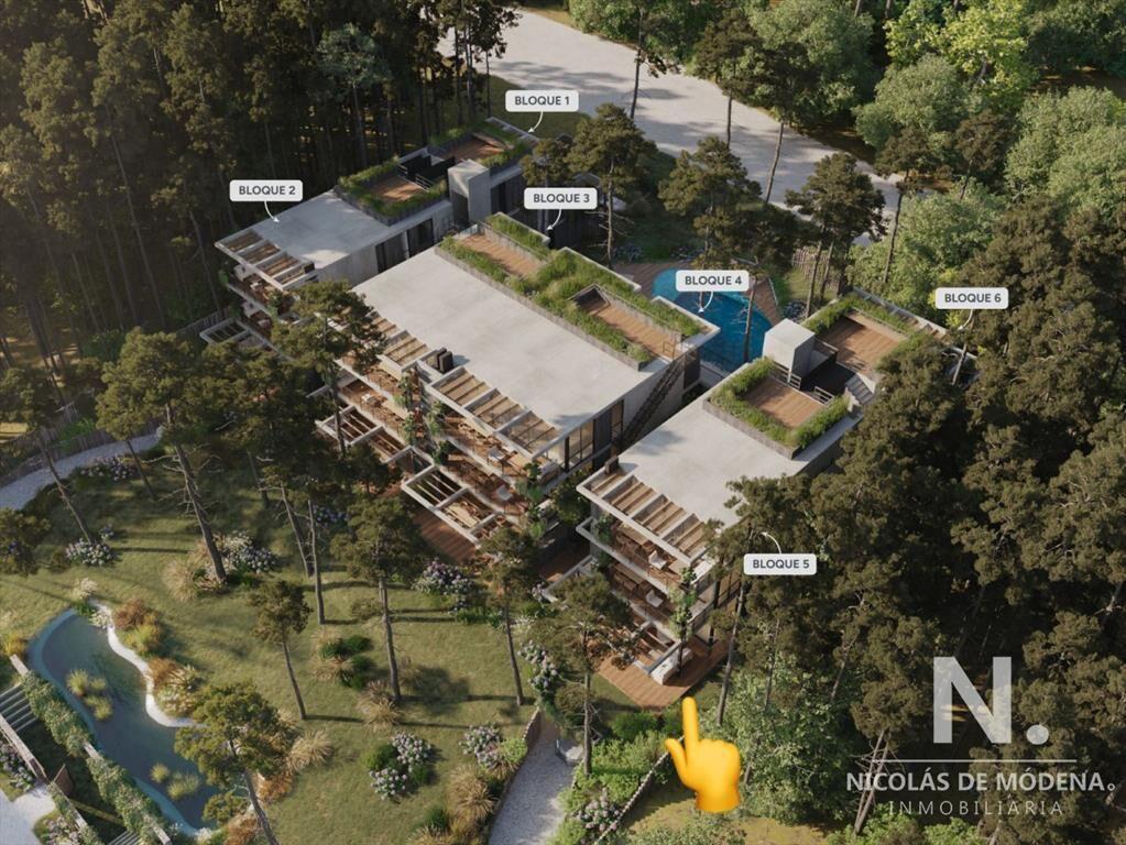 Apartamento en La Juanita - Jose Ignacio de 2 dormitorios.