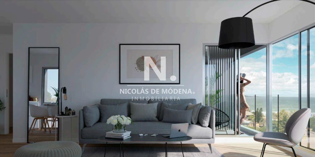 Se vende apartamento con partio de 1 dormitorio