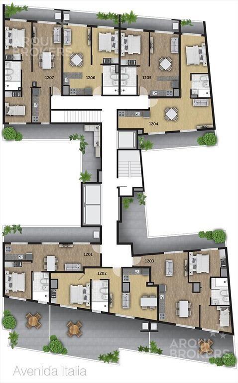 Apartamento penthouse de dos dormitorios en venta en La Bl