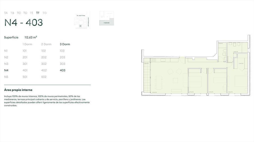 Venta de apartamento de 3 dormitorios en Carrasco