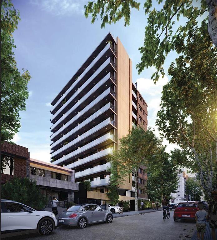Monoambiente en Venta Pocitos 2 en con Patio A Estrenar