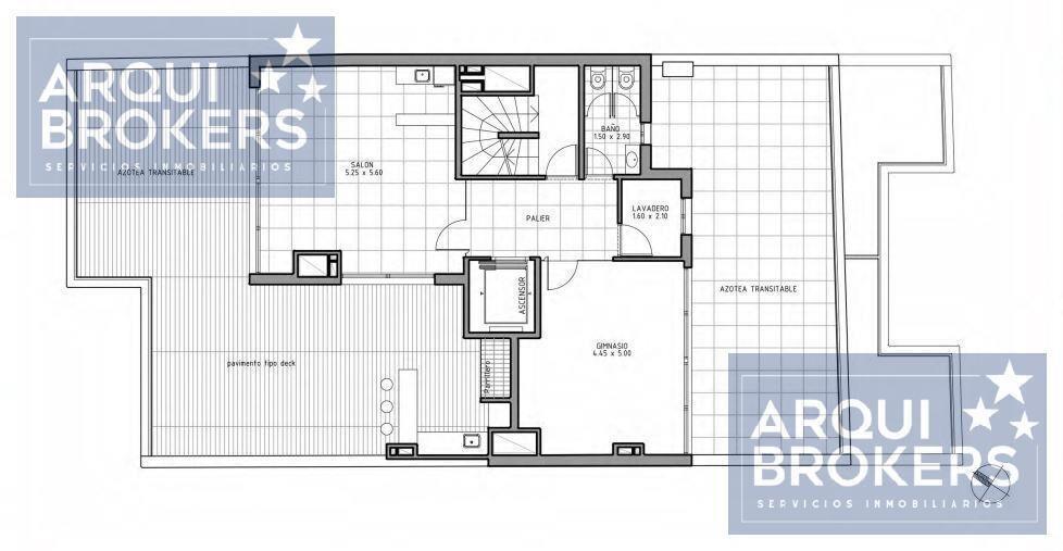 Apartamento monoambiente en venta en Pocitos-804