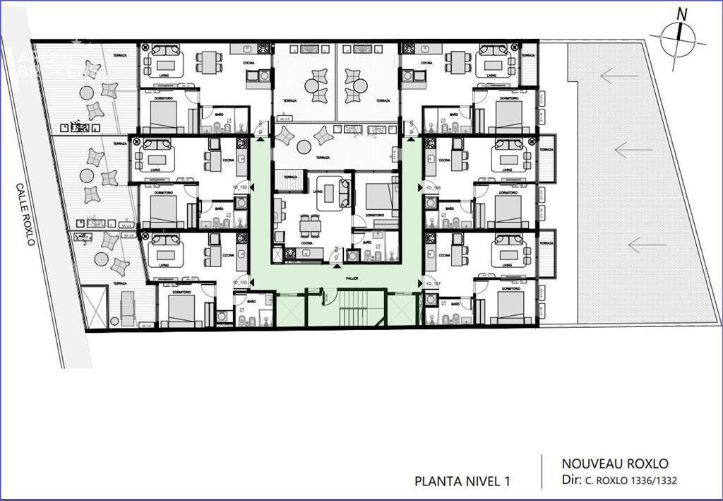 Apartamento de un dormitorio en venta en Cordón - 101