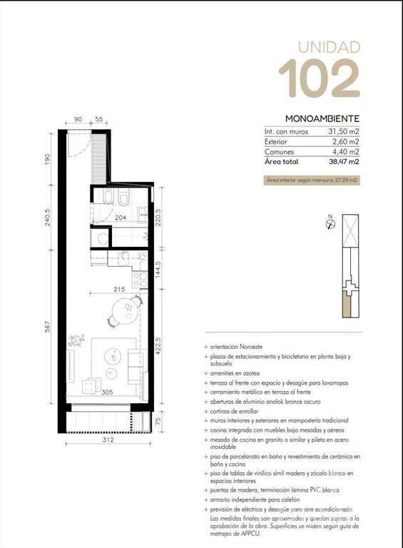 Venta Apartamento - Cordón DELREY PROPIEDADES
