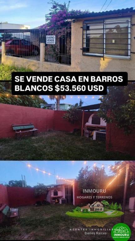 SE VENDE CASA EN ZONA DE BARROS BLANCOS