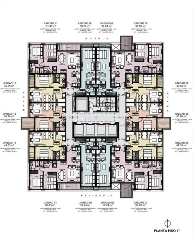 Departamento en Venta de 2 Dormitorios en Eve del