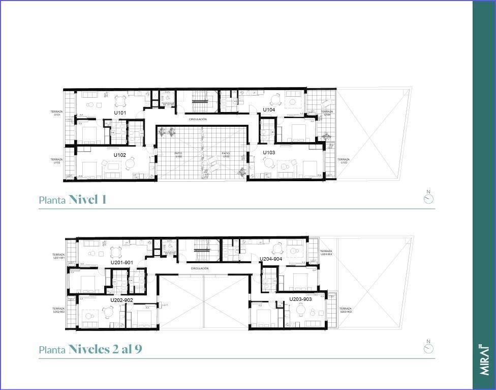 Apartamento de un dormitorio en venta en Cordón - 803