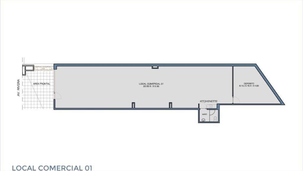 VENTA-LOCAL COMERCIAL-POCITOS -A ESTRENAR