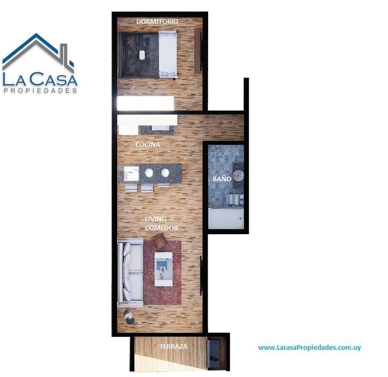 Apartamento a estrenar a la venta en La Blanqueada