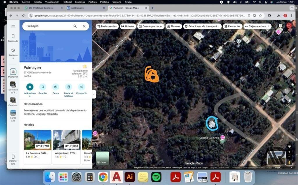 Terreno en venta de 525m2 ubicado en Puimayen