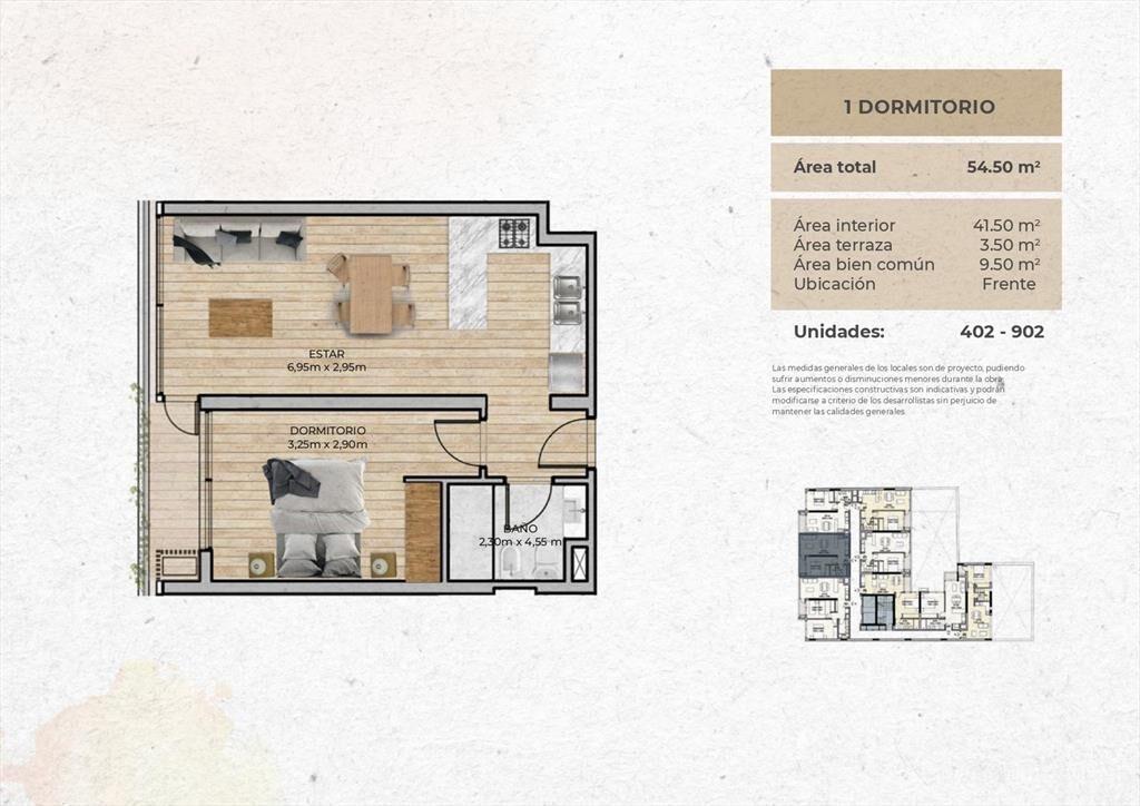 Venta Apartamento 1 Dormitorio en Centro (Montevideo)
