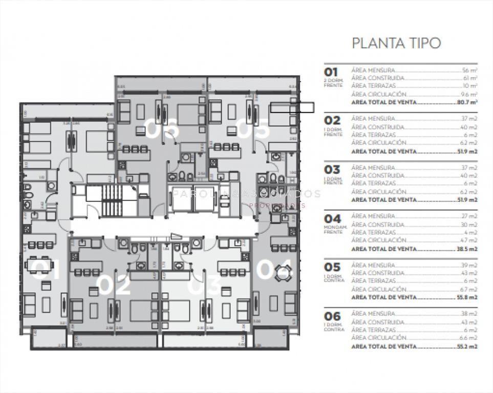 VENTA DE APARATMENTO DE 3 DORMITORIOS EN EDIFICIO