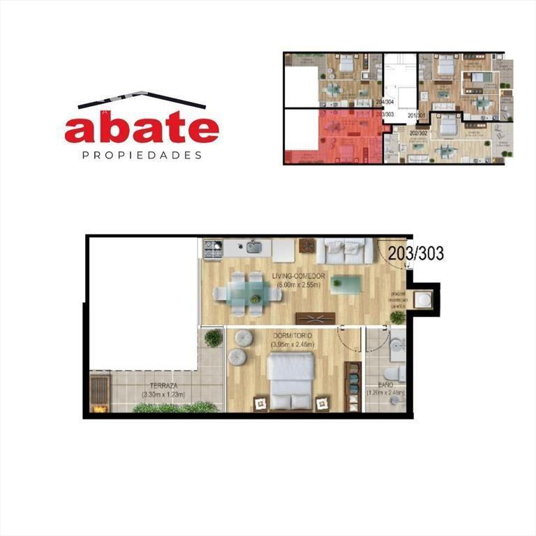 Venta apartamento 1 Dormitorio en Cordón a estrenar!