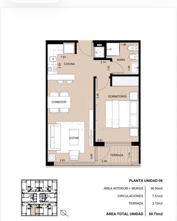 Venta 1 dormitorio Ocean Drive Country 2 con gge