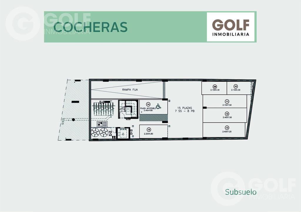 Venta apartamento de 2 dormitorios con terraza en Tres Cruc
