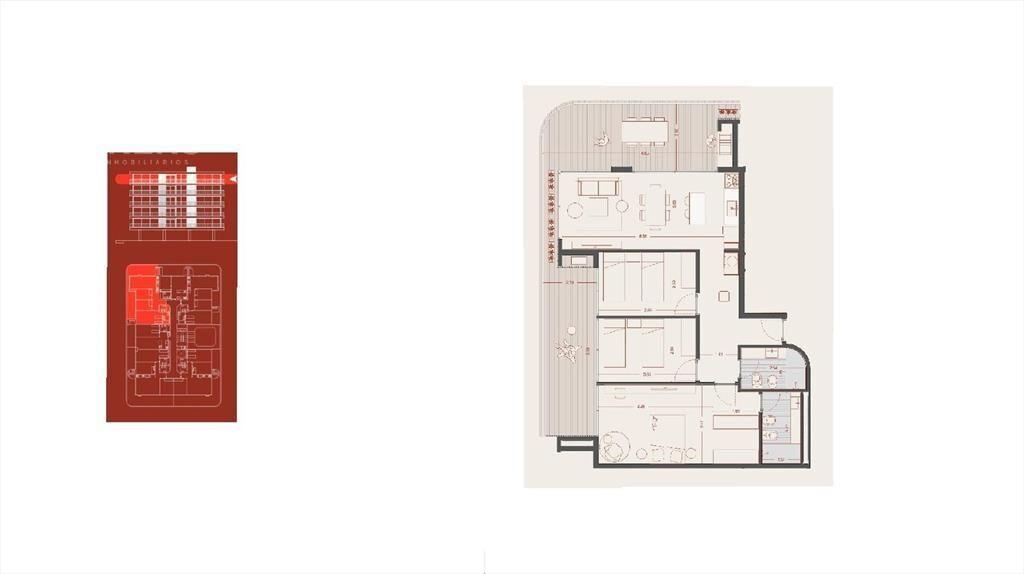 Apartamento tres dormitorios en venta en Ciudad de la Costa