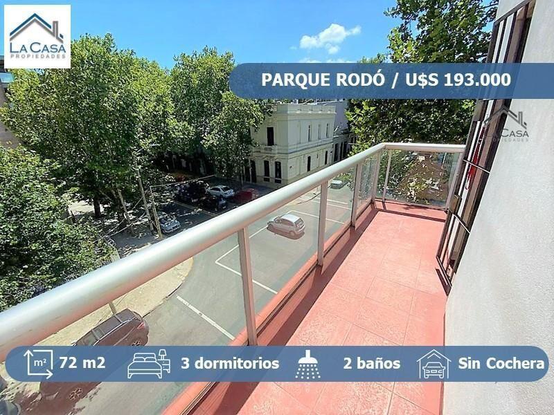 Apartamento En Venta 3 Dormitorios 2 baños en Parque Rodo