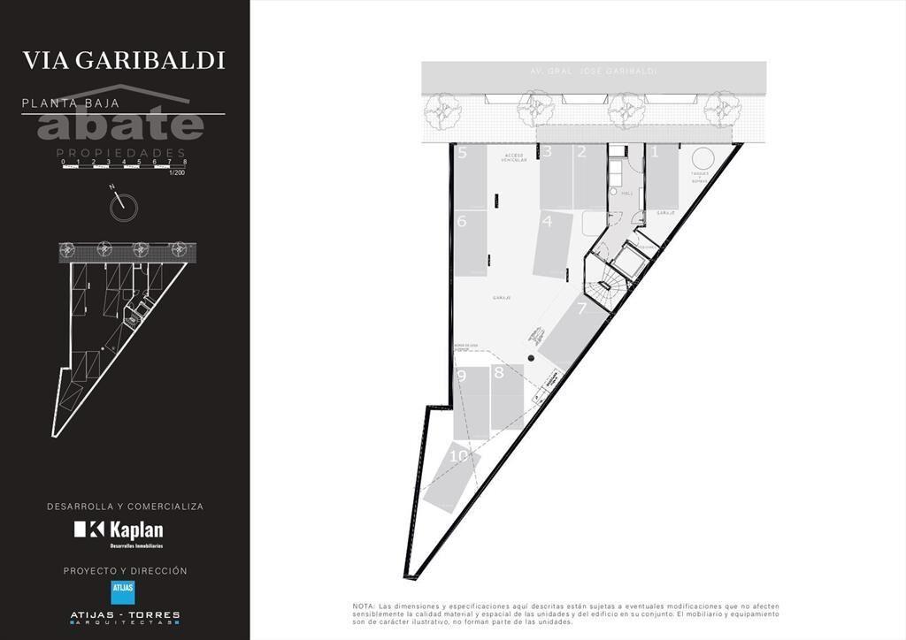 Venta apartamento 1 Dormitorio con garaje en La Comercial