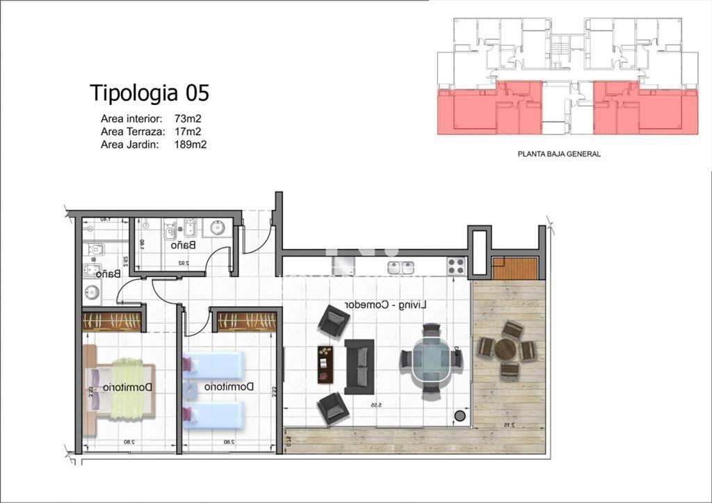 Apartamento a la Venta 2 dormitorios!!!