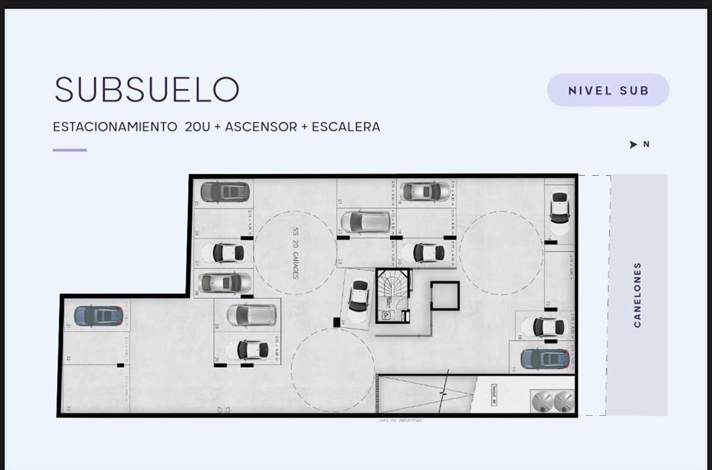 Apartamento en venta con renta en Cordón Sur