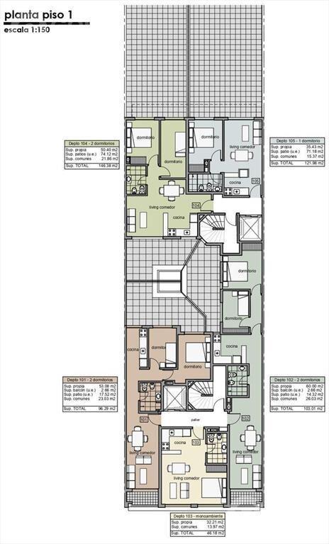 Venta de apartamento en Centro con renta