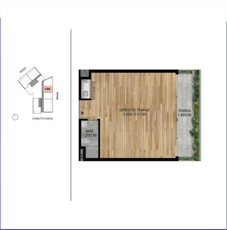 Oficina en venta en Cordón - 103