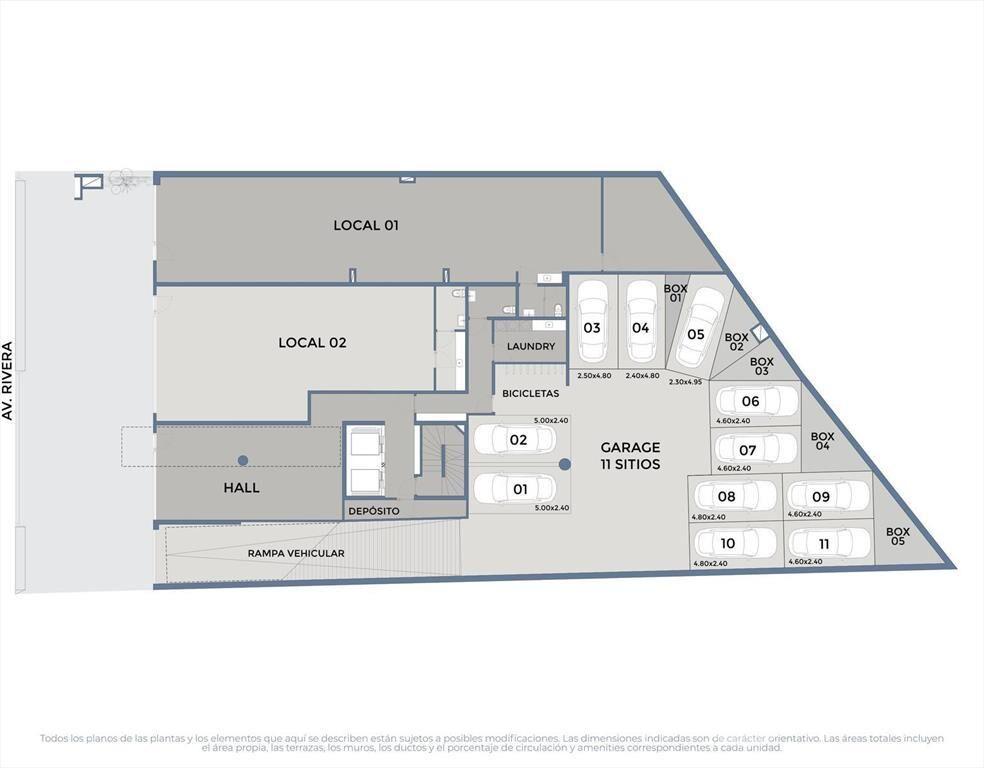 Venta de apartamento de 2 dormitorios en Pocitos