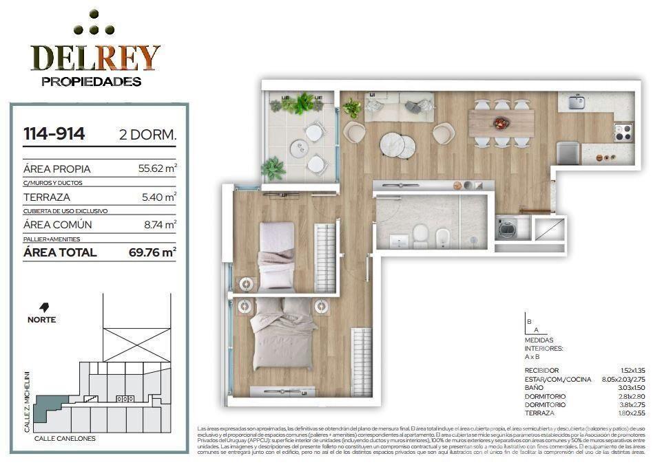 Venta Apartamento - Centro (Montevideo) DELREY PROPIEDADES