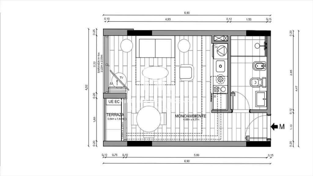 Lindo departamento en excelente zona
