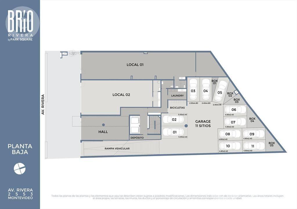 Venta de apartamento de 2 dormitorios con terraza en Pocito