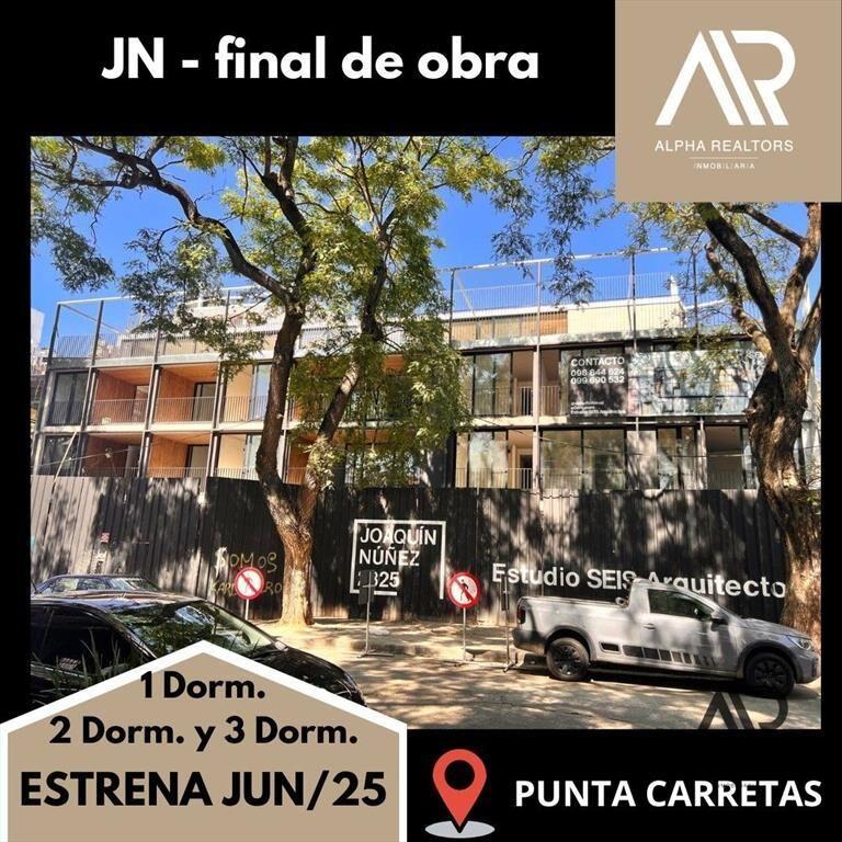 Apartamento en venta de 1 dormitorio en Punta Carretas
