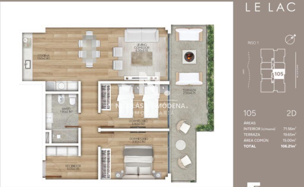 Venta de Apartamento en Parque Miramar 2