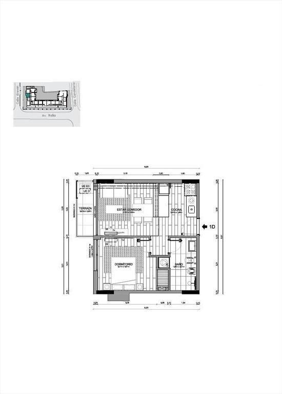 Apartamento de 1 dormitorio en venta en Malvín - 101