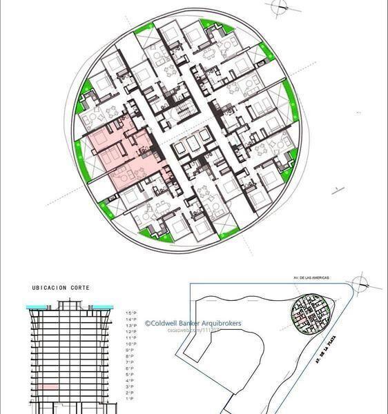 Apartamento de 2 dormitorios en venta en Parque Roosevelt