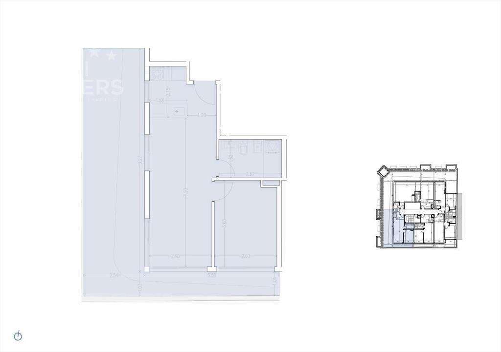 Apartamento de un dormitorio en venta en Palermo -305